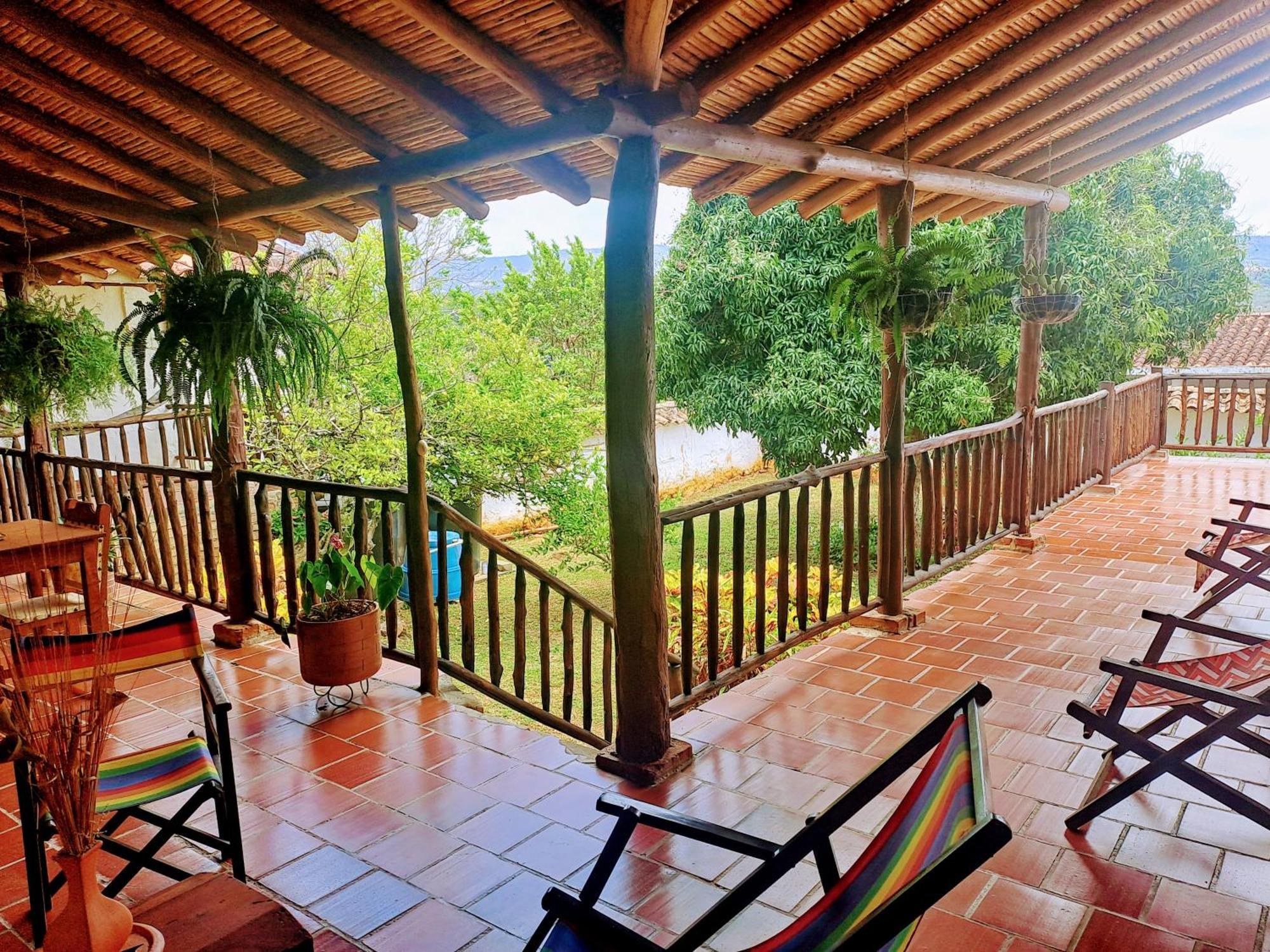 Hospedaje Don Juan Barichara Ngoại thất bức ảnh